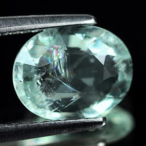 Natural Sky Blue Aquamarine 1.69 Ct. Oval Shape 9.2 x 7.3 Mm.: Product ID: 800804457 Product Name: Natural Aquamarine Weight: 1.69 CT. Size: 9.2 x 7.3 x 4 MM. Shape: Oval Color: Sky Blue Clarity:SI Luster: Good Gems Origin: Brazil Treatment: Unheated Crystal Stru