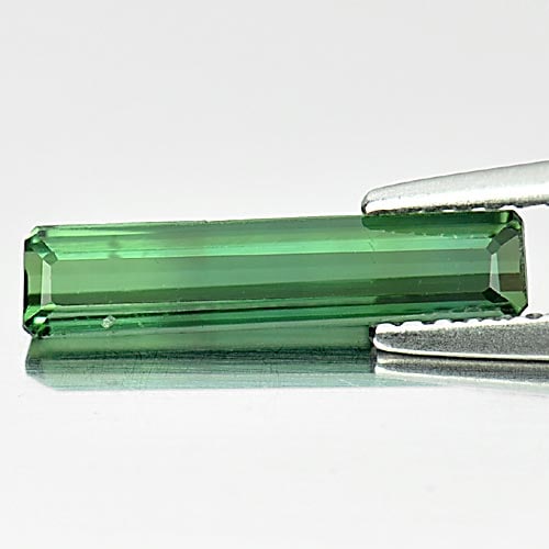 Natural Green Tourmaline Gemstones 1.15 Ct. Octagon Shape 14.2 x 3.1 Mm.: Product ID: 807248656 Product Name: Natural Tourmaline Weight: 1.15 CT. Size: 14.2 x 3.1 x 2.5 MM. Shape: Octagon Color: Green Clarity:VSI Luster: Good Gems Origin: Nigeria Treatment: Unheated Crystal