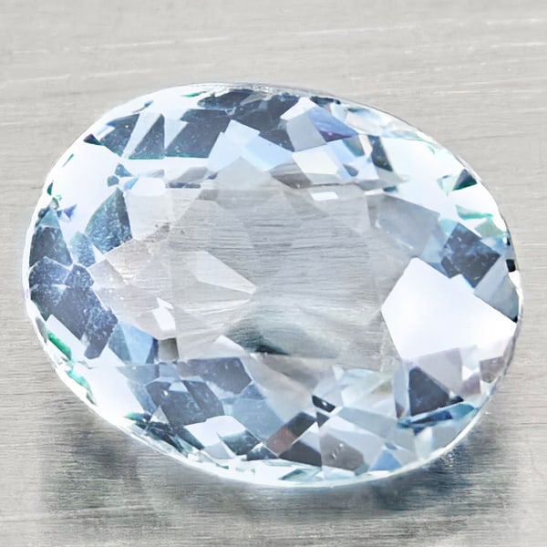 Natural Light Blue Aquamarine Gemstones 1.42 Ct. Oval Shape 8.4 x 6.6 Mm.: Product ID: 800812236 Product Name: Natural Aquamarine Weight: 1.42 CT. Size: 8.4 x 6.6 x 3.8 MM. Shape: Oval Shape Color: Light Blue Clarity:VSI - SI1 Luster: Good Gems Origin: Brazil Treatment: Unhe