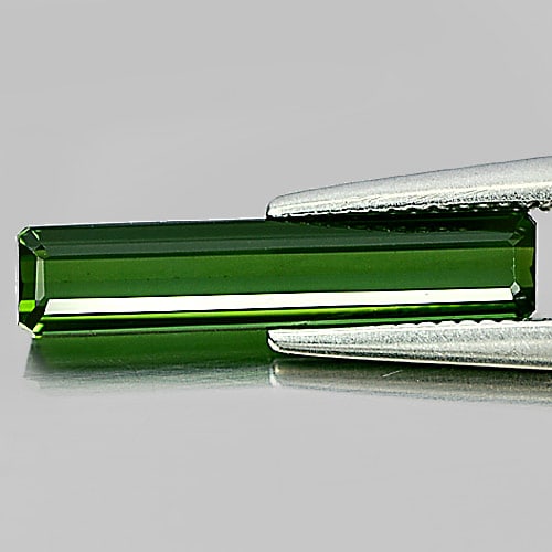 Natural Green Tourmaline Gemstones 1.32 Ct. Octagon Shape 15.5 x 3.3 Mm.: Product ID: 807248614 Product Name: Natural Tourmaline Weight: 1.32 CT. Size: 15.5 x 3.3 x 2.5 MM. Shape: Octagon Color: Green Clarity:VVS Luster: Good Gems Origin: Nigeria Treatment: Unheated Crystal