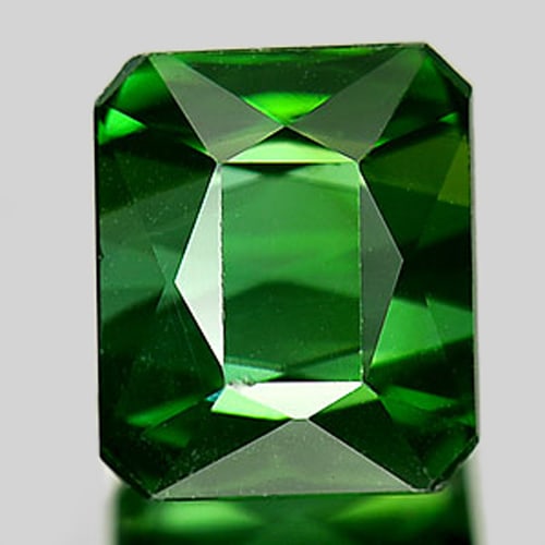 Natural Green Tourmaline Gemstones 2.66 Ct. Octagon Shape 6.6 x 7.8 Mm.: Product ID: 807228814 Product Name: Natural Tourmaline Weight: 2.66 CT. Size: 6.6 x 7.8 x 5.3 MM. Shape: Octagon Color: Green Clarity:VSI Luster: Good Gems Origin: Nigeria Treatment: Unheated Crystal 