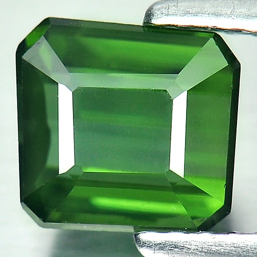Natural Green Tourmaline Gemstones 1.42 Ct. Octagon Shape 6.6 x 6.2 Mm.: Product ID: 807242498 Product Name: Natural Tourmaline Weight: 1.42 CT. Size: 6.6 x 6.2 x 4 MM. Shape: Octagon Color: Green Clarity:VSI Luster: Good Gems Origin: Nigeria Treatment: Unheated Crystal St