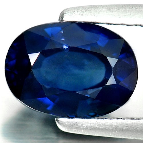 Natural Blue Sapphire Gemstones 1.74 Ct. Oval Shape 7.97 x 5.79 Mm.: Product ID: 806007583 Product Name: Natural Blue Sapphire Weight: 1.74 CT. Size: 7.97 x 5.79 x 3.95 MM. Shape: Oval Color: Blue Clarity:VVS Luster: Good Gems Origin: Madagascar Treatment: Heated Cryst