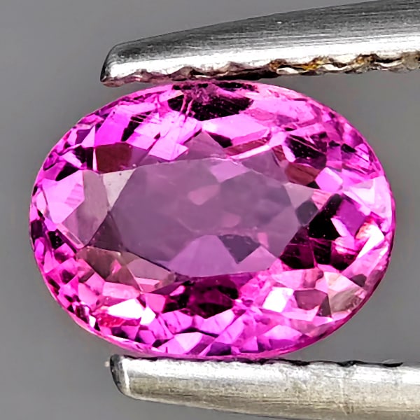 Natural Pink Tourmaline Gemstones 1.09 Ct. Oval Shape 7 x 5.3 Mm.: Product ID: 807251519 Product Name: Natural Tourmaline Weight: 1.09 CT. Size: 7 x 5.3 x 4.2 MM. Shape: Oval Shape Color: Pink Clarity:SI1 Luster: Very Good Gems Origin: Nigeria Treatment: Unheated Cry