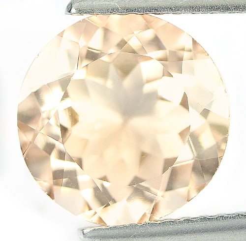 Natural Peach Morganite Gemstones 3.53 Ct. Round Shape 10.2 Mm.: Product ID: 816100742 Product Name: Natural Morganite Weight: 3.53 CT. Size: 10.2 x 10.2 x 5.9 MM. Shape: Round Color: Peach Clarity:VSI Luster: Good Gems Origin: Brazil Treatment: Unheated Crystal St