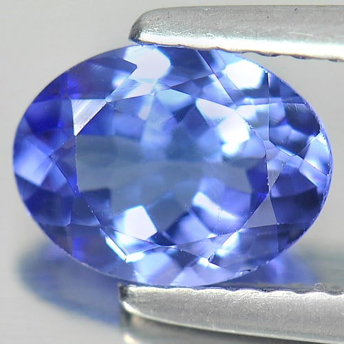 Natural Violetish Blue Tanzanite Gemstones 1.14 Ct. Oval Shape 7.9 x 6 Mm.: Product ID: 807009048 Product Name: Natural Tanzanite Weight: 1.14 CT. Size: 7.9 x 6 x 3.4 MM. Shape: Oval Color: Violetish Blue Clarity:VVS Luster: Very Good Gems Origin: Tanzania Treatment: Heated C