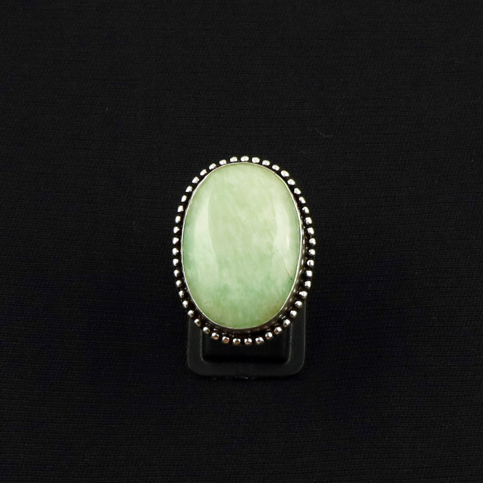 Natural Amazonite Sterling Silver Plated Handmade Ring - 6MM: Product ID: 260630152041 Product - Handmade Silver Plated Ring Metal - 92.5 Sterling Silver Plated Ring Size - 6MM Gemstone - Amazonite Gemstone Origin - Russia Gemstone Size - 3X2 CM Gemstone Shape -