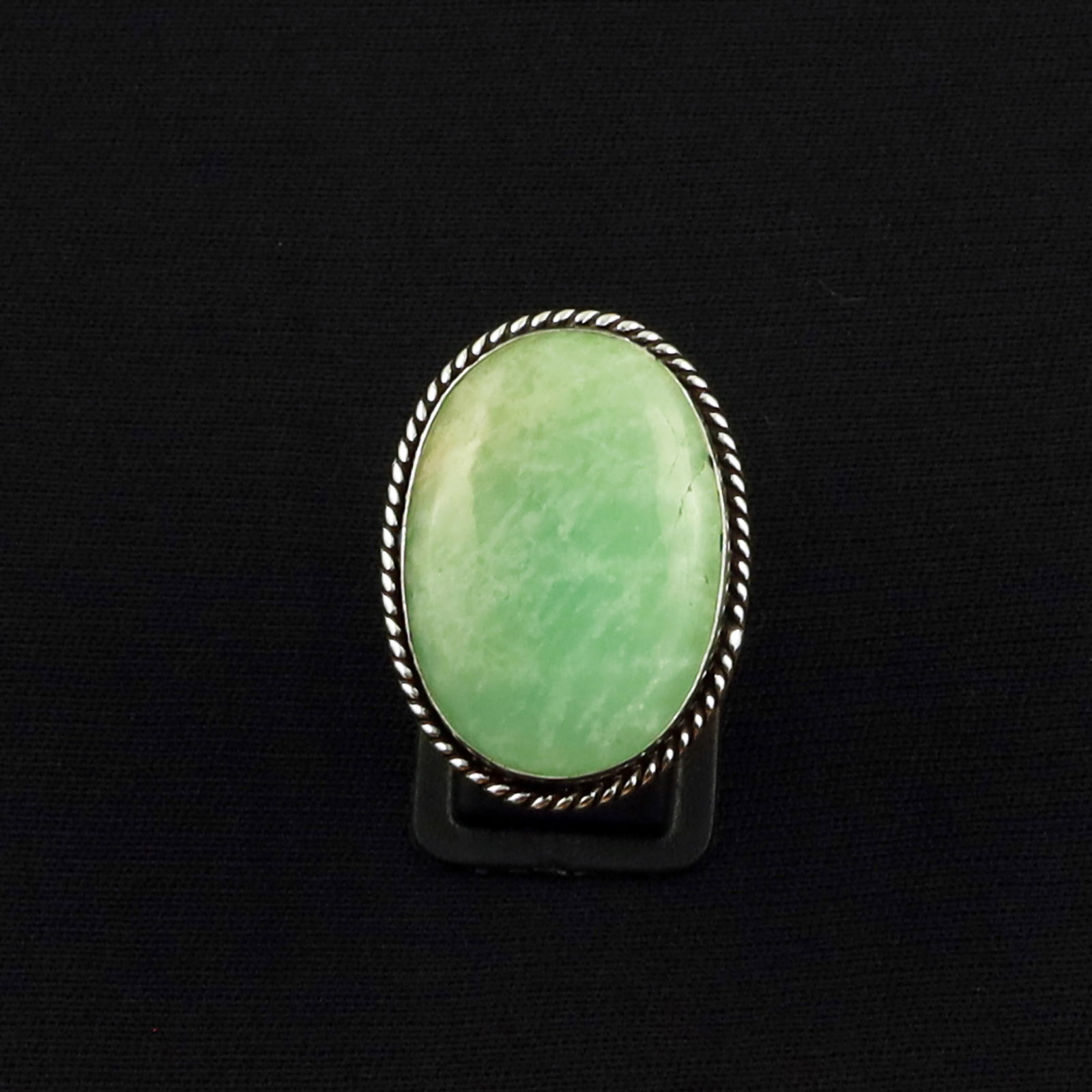 Natural Amazonite Sterling Silver Plated Handmade Ring - 9.5MM: Product ID: 260630151726 Product - Handmade Silver Plated Ring Metal - 92.5 Sterling Silver Plated Ring Size - 9.5MM Gemstone - Amazonite Gemstone Origin - Russia Gemstone Size - 3X2 CM Gemstone Shape