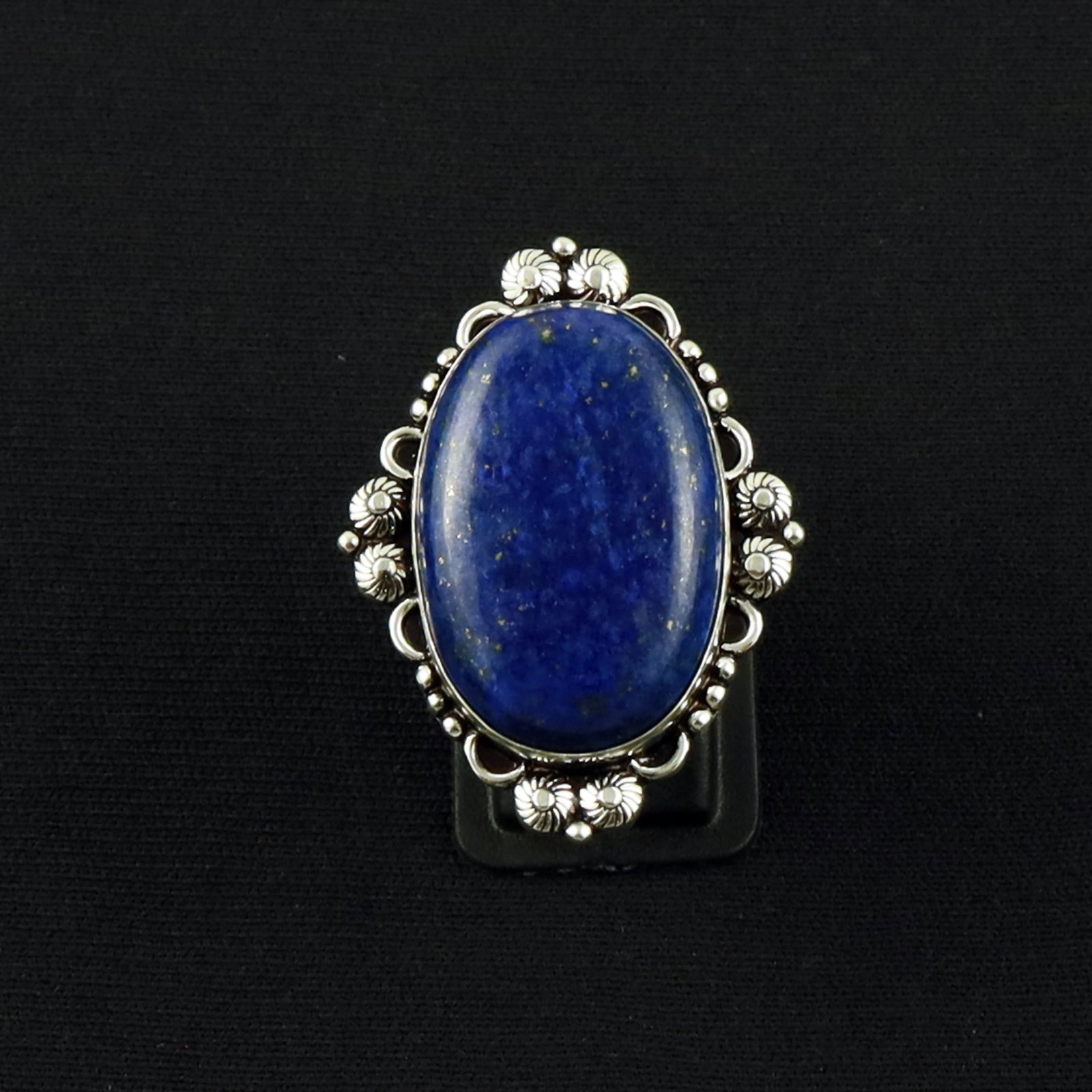 Natural Lapis Lazuli Sterling Silver Plated Handmade Ring - 8MM: Product ID: 260619133212 Product - Handmade Silver Plated Ring Metal - 92.5 Sterling Silver Plated Ring Size - 8MM Gemstone - Lapis Lazuli Gemstone Origin - Afghanistan Gemstone Size - 3X2 CM Gemstone