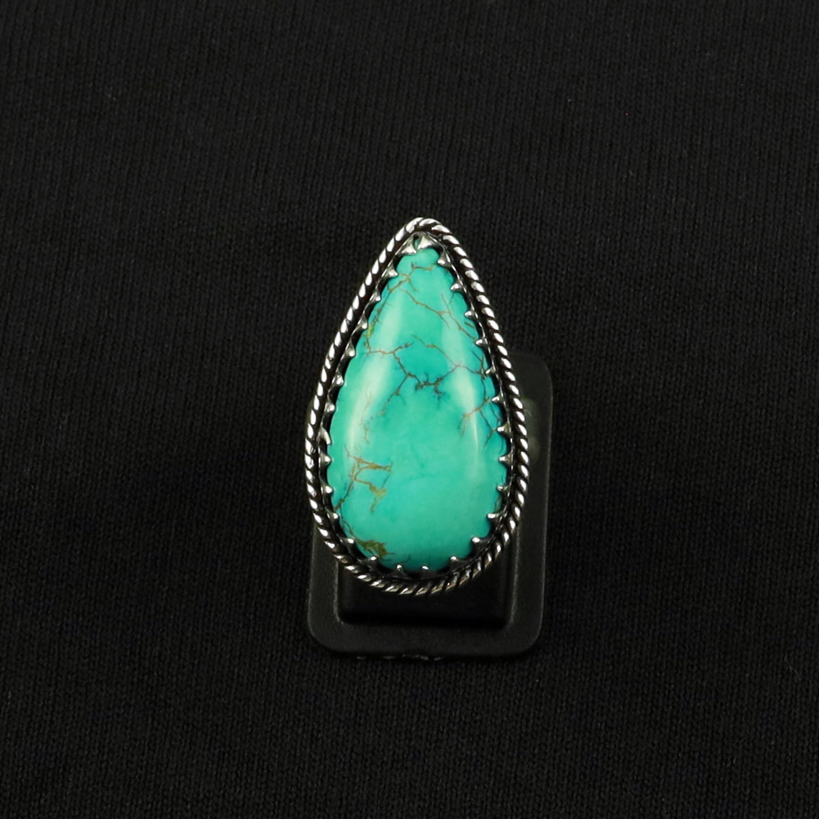 Natural Turquoise Sterling Silver Plated Handmade Ring - 6MM: Product ID: 260617154658 Product - Handmade Silver Plated Ring Metal - 92.5 Sterling Silver Plated Ring Size - 6MM Gemstone - Turquoise Gemstone Origin - Tibet Gemstone Size - 3X1.5CM Gemstone Shape -