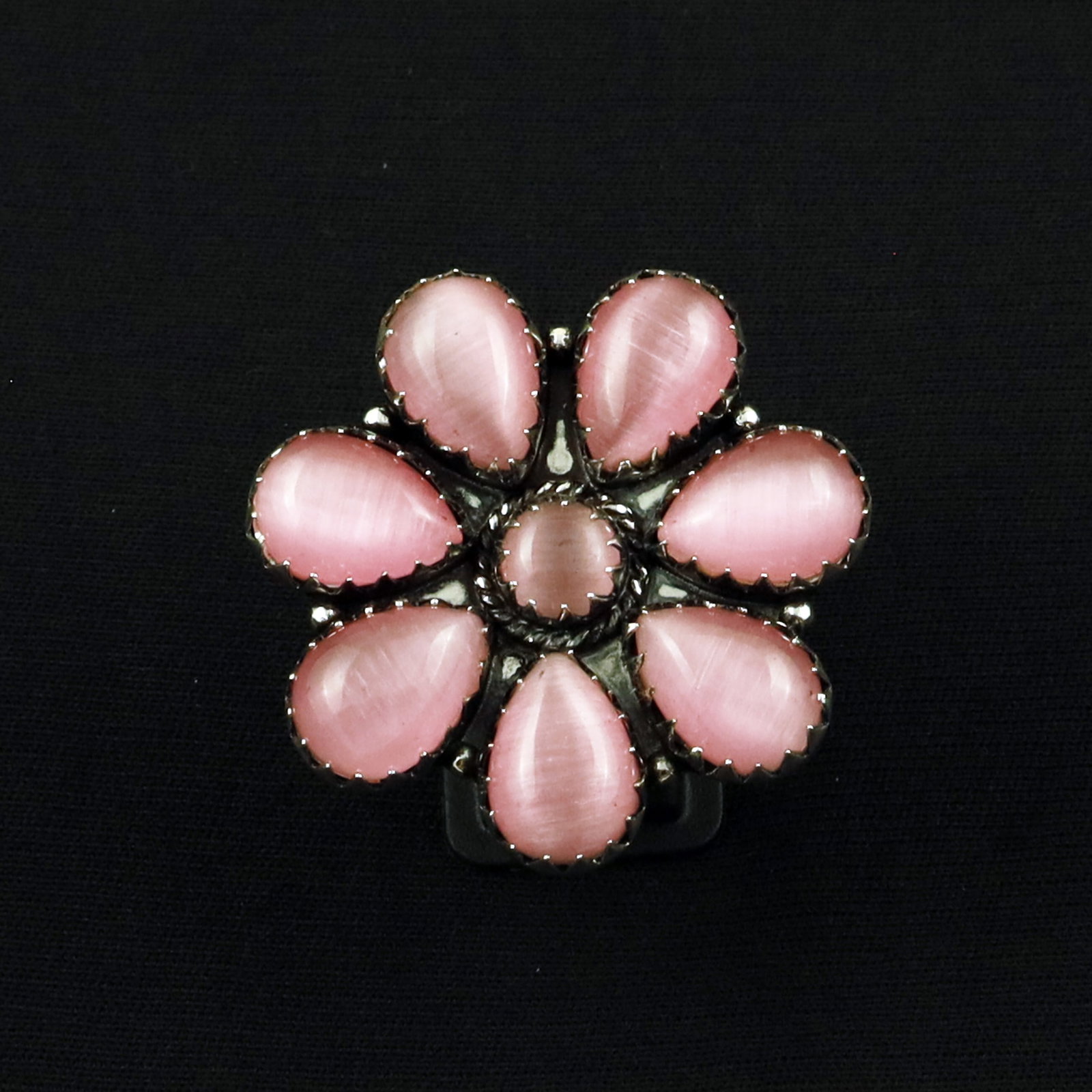 Natural Monalisa Sterling Silver Plated Handmade Ring - 10MM: Product ID: 260702134054 Product - Handmade Silver Plated Ring Metal - 92.5 Sterling Silver Plated Ring Size - 10MM Gemstone - Monalisa Gemstone Origin - India Gemstone Size - 10X14 MM ( 7 Stone ) 8MM