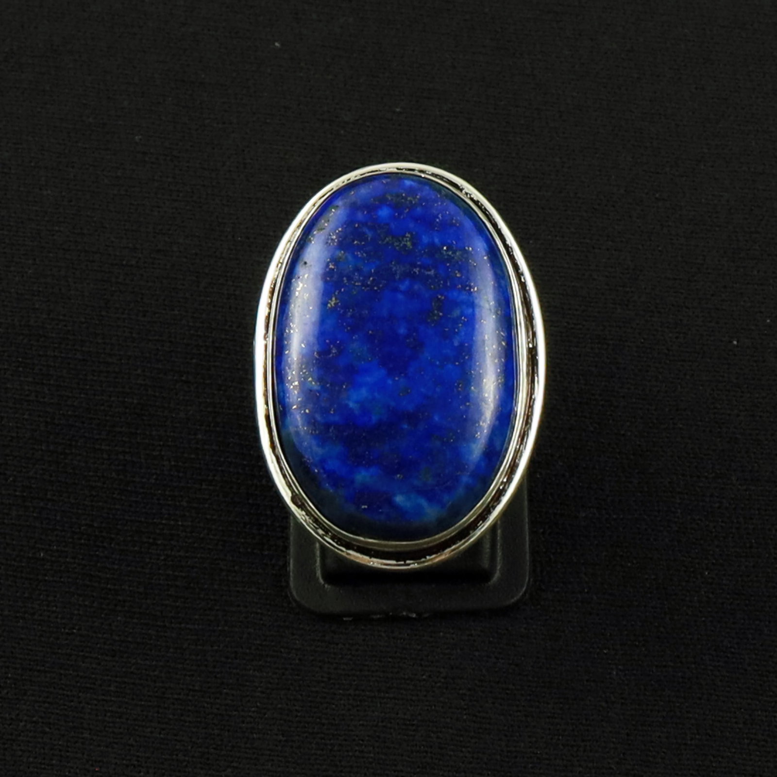 Natural Lapis Lazuli Sterling Silver Plated Handmade Ring - 7MM: Product ID: 260619133619 Product - Handmade Silver Plated Ring Metal - 92.5 Sterling Silver Plated Ring Size - 7MM Gemstone - Lapis Lazuli Gemstone Origin - Afghanistan Gemstone Size - 3X2 CM Gemstone