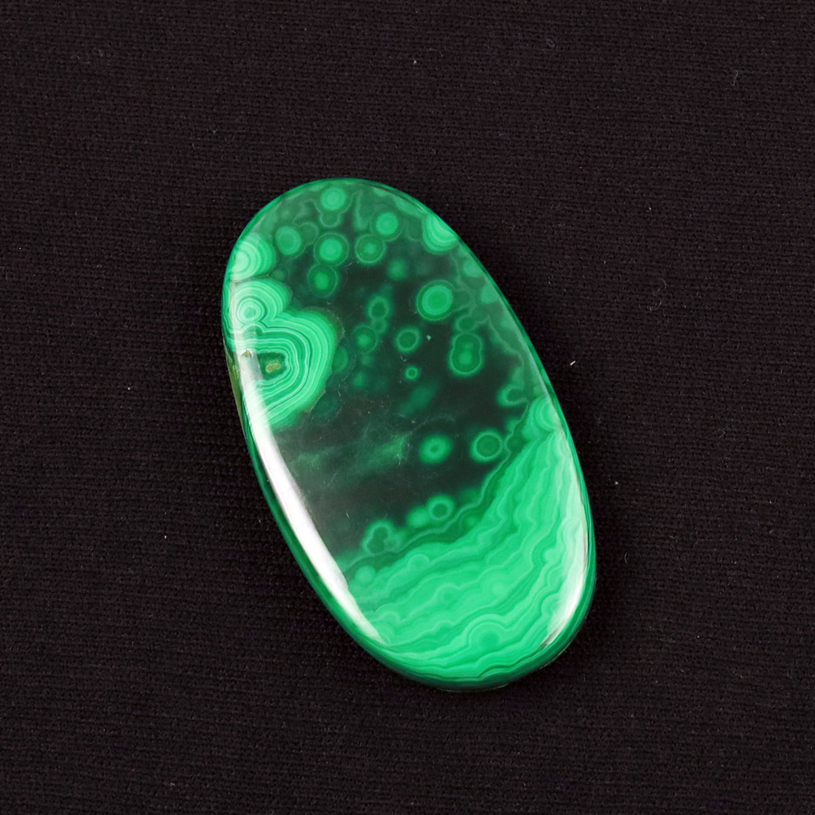 Natural African Malachite Stone 4.5X2.5 CM - 19 Gram (1 of 3)