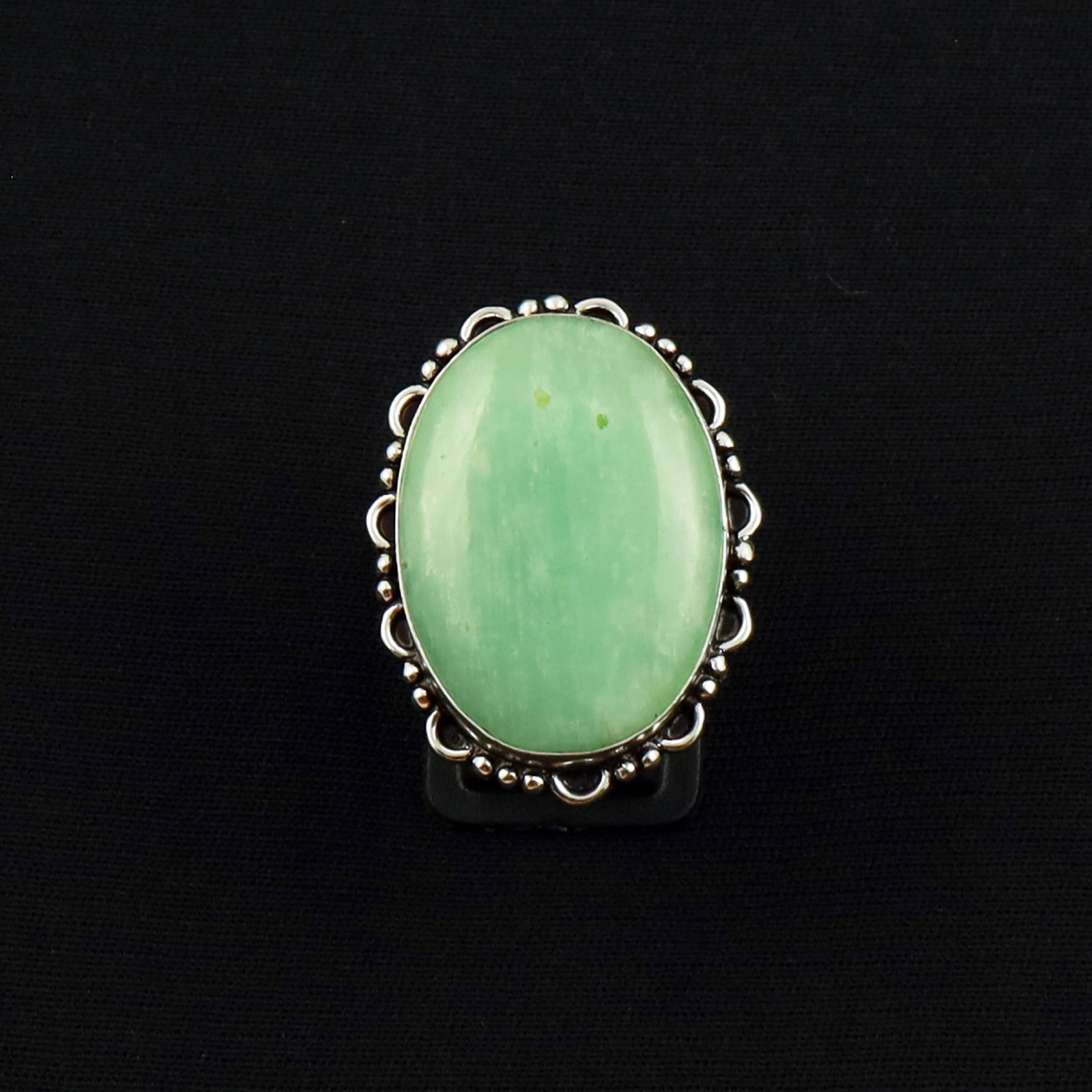 Natural Amazonite Sterling Silver Plated Handmade Ring - 6MM: Product ID: 260630151424 Product - Handmade Silver Plated Ring Metal - 92.5 Sterling Silver Plated Ring Size - 6MM Gemstone - Amazonite Gemstone Origin - Russia Gemstone Size - 3X2 CM Gemstone Shape -
