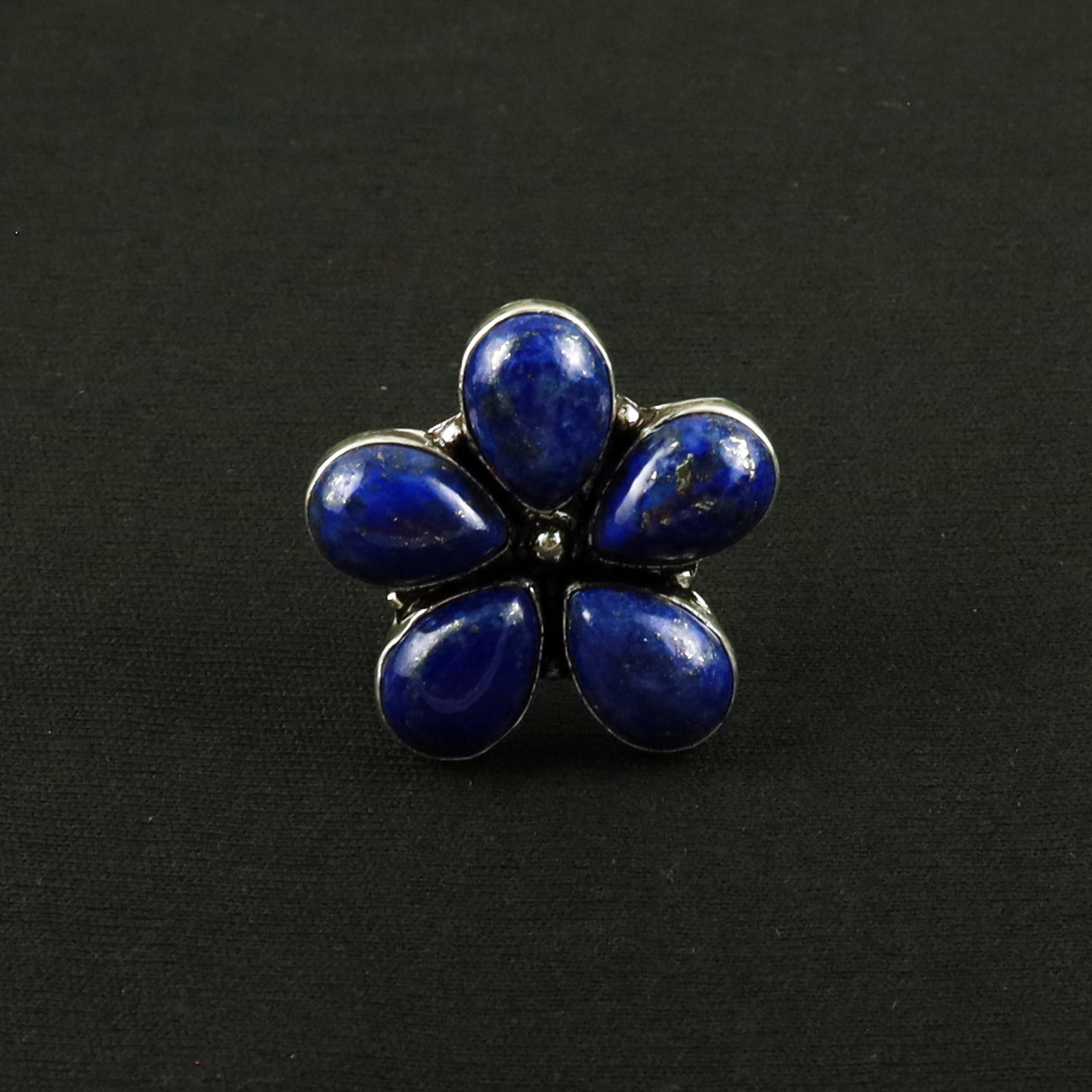 Natural Lapis Lazuli Sterling Silver Plated Handmade Ring - 7MM: Product ID: 260620131712 Product - Handmade Silver Plated Ring Metal - 92.5 Sterling Silver Plated Ring Size - 7MM Gemstone - Lapis Lazuli Gemstone Origin - Afghanistan Gemstone Size - 10X14 MM ( 5 St
