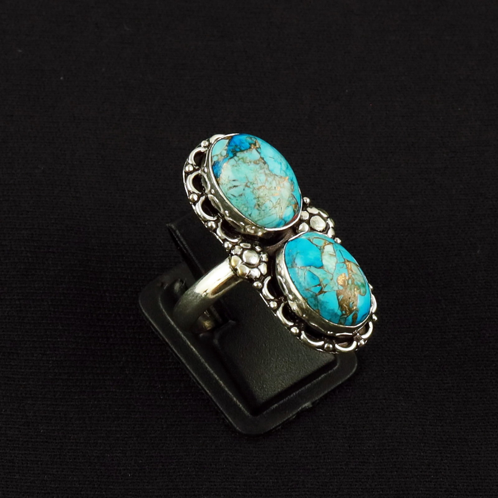 Natural Cotton Candy Sterling Silver Plated Handmade Ring - 9MM: Product ID: 260611172340 Product - Handmade Silver Plated Ring Metal - 92.5 Sterling Silver Plated Ring Size - 9MM Gemstone - Cotton Candy Gemstone Origin - United States Gemstone Size - 10X14 MM ( 2 