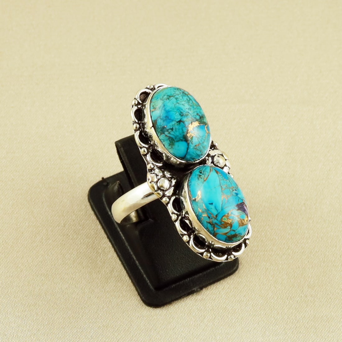 Natural Cotton Candy Sterling Silver Plated Handmade Ring - 7MM: Product ID: 260609132447 Product - Handmade Silver Plated Ring Metal - 92.5 Sterling Silver Plated Ring Size - 7MM Gemstone - Cotton Candy Gemstone Origin - United States Gemstone Size - 10X14 MM ( 2 