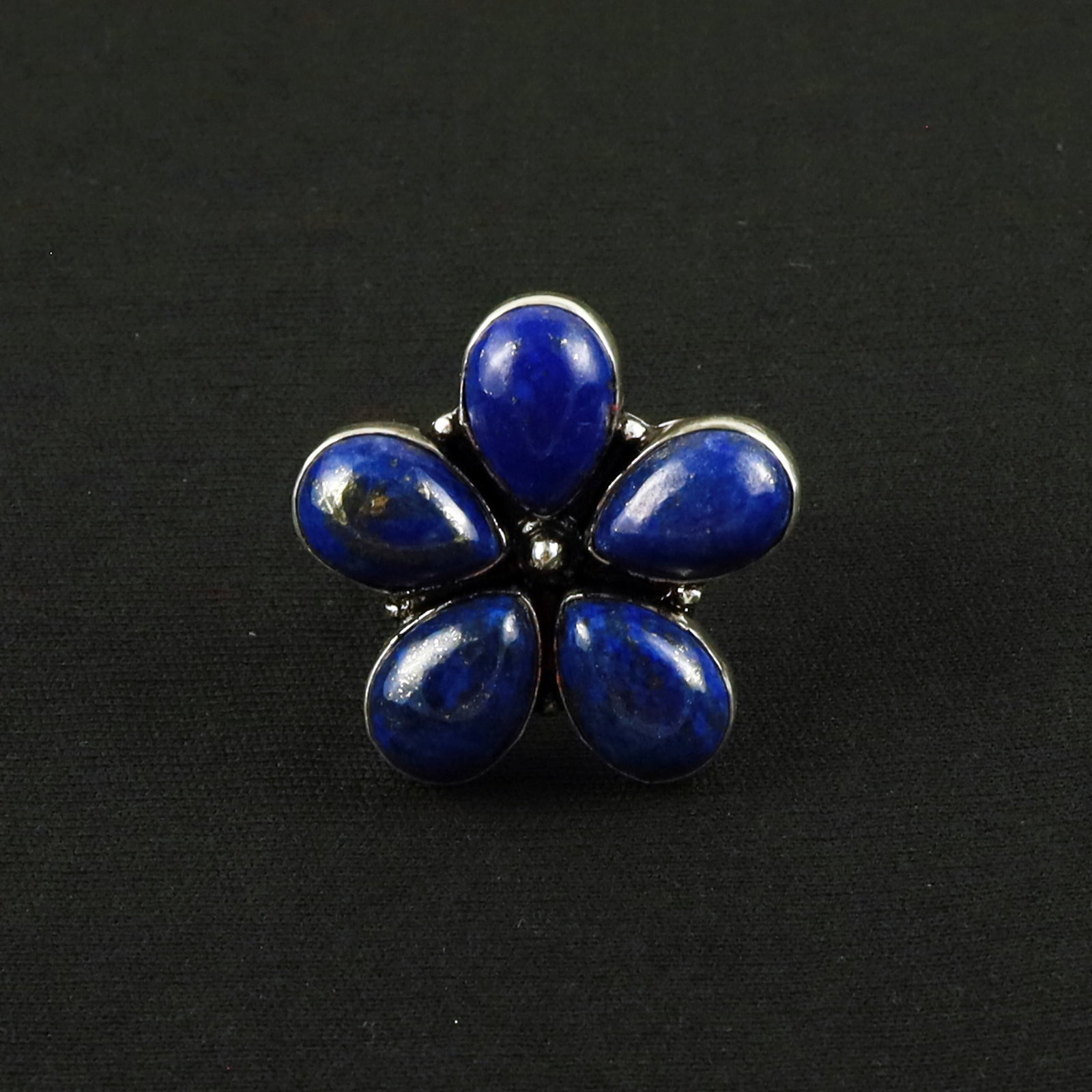 Natural Lapis Lazuli Sterling Silver Plated Handmade Ring - 10.5MM: Product ID: 260620131452 Product - Handmade Silver Plated Ring Metal - 92.5 Sterling Silver Plated Ring Size - 10.5MM Gemstone - Lapis Lazuli Gemstone Origin - Afghanistan Gemstone Size - 10X14 MM ( 5