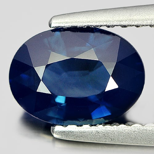 Natural Blue Sapphire Gemstones 1.65 Ct. Oval Shape 8.15 x 5.97 Mm.: Product ID: 806007605 Product Name: Natural Blue Sapphire Weight: 1.65 CT. Size: 8.15 x 5.97 x 3.81 MM. Shape: Oval Color: Blue Clarity:VVS Luster: Good Gems Origin: Madagascar Treatment: Heated Cryst