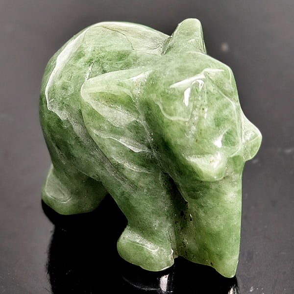Natural Multi Color Jade Gemstones 60.49 Ct. Elephant Carving Shape 16 x 29 Mm.: Product ID: 819815986 Product Name: Natural Jade Weight: 60.49 CT. Size: 16 x 29 x 21 MM. Shape: Elephant Carving Shape Color: Multi-Color Clarity:Opaque Luster: Good Gems Origin: Thailand Treatment: 