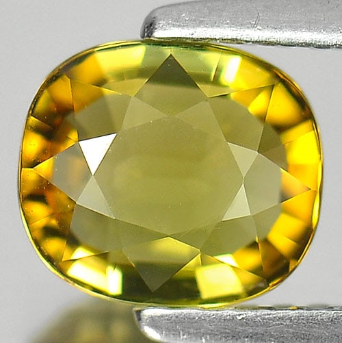 Natural Greenish Yellow Tourmaline 1.59 Ct. Clean Cushion Shape 7.4 x 6.4 Mm.: Product ID: 807234307 Product Name: Natural Tourmaline Weight: 1.59 CT. Size: 7.4 x 6.4 x 4.3 MM. Shape: Cushion Color: Greenish Yellow Clarity:IF Luster: Very Good Gems Origin: Nigeria Treatment: Unh