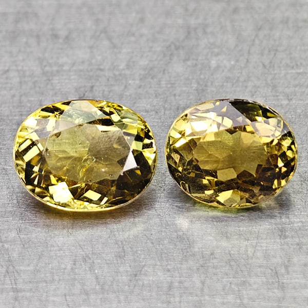 Natural Party Color Tourmaline Gemstones 1.59 Ct. 2 Pcs. Oval Shape 6.6 x 5.1 Mm.: Product ID: 807250647 Product Name: Natural Tourmaline Weight: 1.59 CT. Size: 6.6 x 5.1 x 3.4 MM. Shape: Oval Color: Party Color Clarity:VSI Luster: Good Gems Origin: Nigeria Treatment: Unheated Cryst