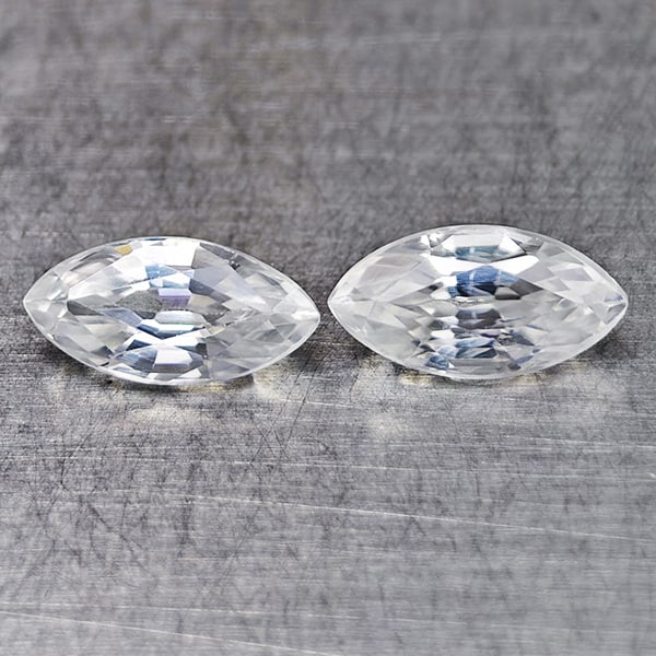 Natural White Zircon Gemstones 1.42 Ct. Marquise Shape 7.2 x 3.5 Mm.: Product ID: 807742878 Product Name: Natural Zircon Weight: 1.42 CT. Size: 7.2 x 3.5 x 3.1 MM. Shape: Marquise Color: White Clarity:VSI Luster: Very Good Gems Origin: Cambodia Treatment: Heated Crystal