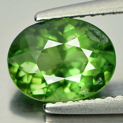 Natural Green Apatite Gemstones 1.74 Ct. Oval Shape 8.4 x 6.5 Mm.: Product ID: 800611896 Product Name: Natural Apatite Weight: 1.74 CT. Size: 8.4 x 6.5 x 4.8 MM. Shape: Oval Color: Green Clarity:SI Luster: Good Gems Origin: Tanzania Treatment: Unheated Crystal Struct