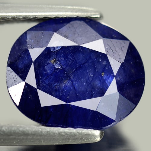 Natural Blue Sapphire Gemstones 5.45 Ct. Oval Shape 11.2 x 9.3 Mm.: Product ID: 806009836 Product Name: Natural Blue Sapphire Weight: 5.45 CT. Size: 11.2 x 9.3 x 5.8 MM. Shape: Oval Color: Blue Clarity:SI Luster: Good Gems Origin: Madagascar Treatment: Heated (Lead-gl
