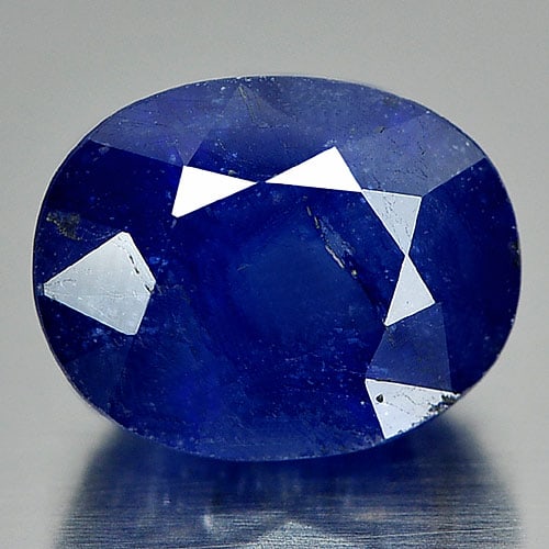 Natural Blue Sapphire Gemstones 6.37 Ct. Oval Shape 11.1 x 8.7 Mm.: Product ID: 806009879 Product Name: Natural Blue Sapphire Weight: 6.37 CT. Size: 11.1 x 8.7 x 6.9 MM. Shape: Oval Color: Blue Clarity:SI Luster: Good Gems Origin: Madagascar Treatment: Heated (Lead-gl