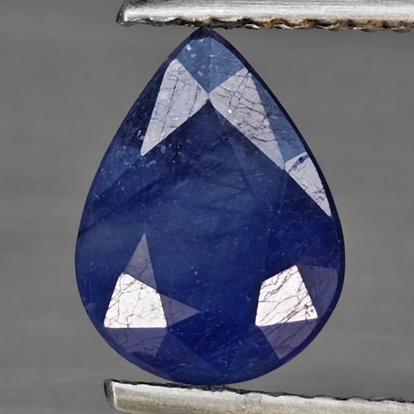 Natural Blue Sapphire Gemstones 2.23 Ct. Pear Shape 9.4 x 7.2 Mm.: Product ID: 806012504 Product Name: Natural Blue Sapphire Weight: 2.23 CT. Size: 9.4 x 7.2 x 4.7 MM. Shape: Pear Color: Blue Clarity:SI1 Luster: Good Gems Origin: Madagascar Treatment: Heated (Lead-gl