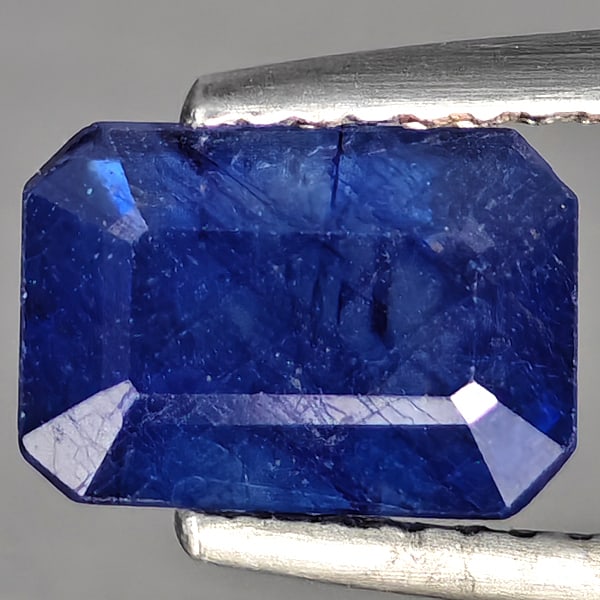 Natural Blue Sapphire Gemstones 2.56 Ct. Octagon Shape 8.4 x 6 Mm.: Product ID: 806012465 Product Name: Natural Blue Sapphire Weight: 2.56 CT. Size: 8.4 x 6 x 5 MM. Shape: Octagon Shape Color: Blue Clarity:SI1 Luster: Good Gems Origin: Madagascar Treatment: Heated (Le