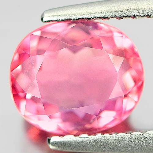 Natural Pink Tourmaline Gemstones 1.58 Ct. Oval Shape 7.8 x 6.7 Mm.: Product ID: 807249937 Product Name: Natural Tourmaline Weight: 1.58 CT. Size: 7.8 x 6.7 x 4 MM. Shape: Oval Color: Pink Clarity:VVS Luster: Good Gems Origin: Nigeria Treatment: Unheated Crystal Struct