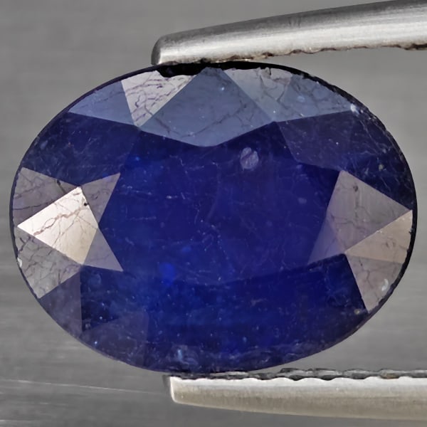 Natural Blue Sapphire Gemstones 3.31 Ct. Oval Shape 11.3 x 8.7 Mm.: Product ID: 806012478 Product Name: Natural Blue Sapphire Weight: 3.31 CT. Size: 11.3 x 8.7 x 4 MM. Shape: Oval Color: Blue Clarity:SI1 Luster: Good Gems Origin: Madagascar Treatment: Heated (Lead-gla
