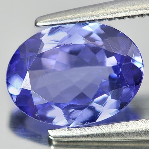 Natural Blue Tanzanite Gemstones 1.32 Ct. Oval Shape 8.4 x 6.3 Mm.: Product ID: 807009021 Product Name: Natural Tanzanite Weight: 1.32 CT. Size: 8.4 x 6.3 x 3.2 MM. Shape: Oval Color: Violetish Blue Clarity:VS Luster: Very Good Gems Origin: Tanzania Treatment: Heated 