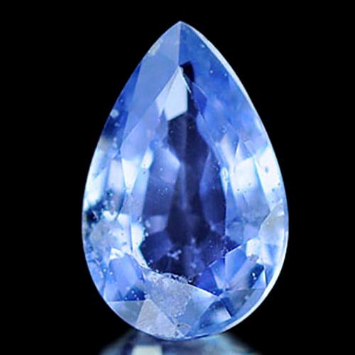 Natural Violetish Blue Tanzanite Gemstones 0.43 Ct. Pear Shape 6 x 4 Mm.: Product ID: 807007737 Product Name: Natural Tanzanite Weight: 0.43 CT. Size: 6 x 4 x 2.2 MM. Shape: Pear Color: Violetish Blue Clarity:VSI Luster: Good Gems Origin: Tanzania Treatment: Heated Crystal 