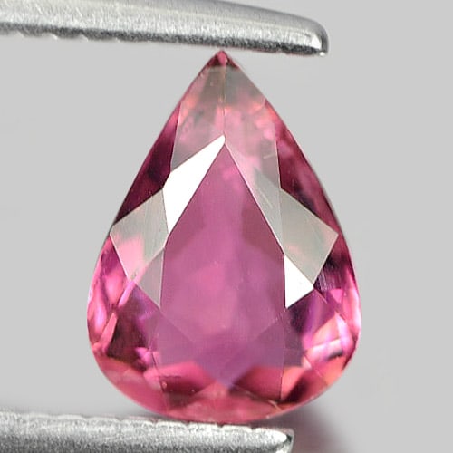 Natural Pink Tourmaline Gemstones 0.65 Ct. Pear Shape 6.8 x 4.5 Mm.: Product ID: 807248142 Product Name: Natural Tourmaline Weight: 0.65 CT. Size: 6.8 x 4.5 x 2.9 MM. Shape: Pear Color: Pink Clarity:VSI Luster: Good Gems Origin: Nigeria Treatment: Unheated Crystal Stru
