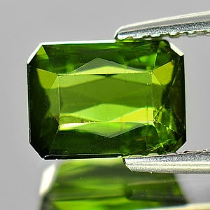 Natural Green Tourmaline Gemstones 1.56 Ct. Octagon Shape 7.5 x 5.6 Mm.: Product ID: 807237321 Product Name: Natural Tourmaline Weight: 1.56 CT. Size: 7.5 x 5.6 x 4 MM. Shape: Octagon Color: Green Clarity:SI Luster: Good Gems Origin: Nigeria Treatment: Unheated Crystal Str