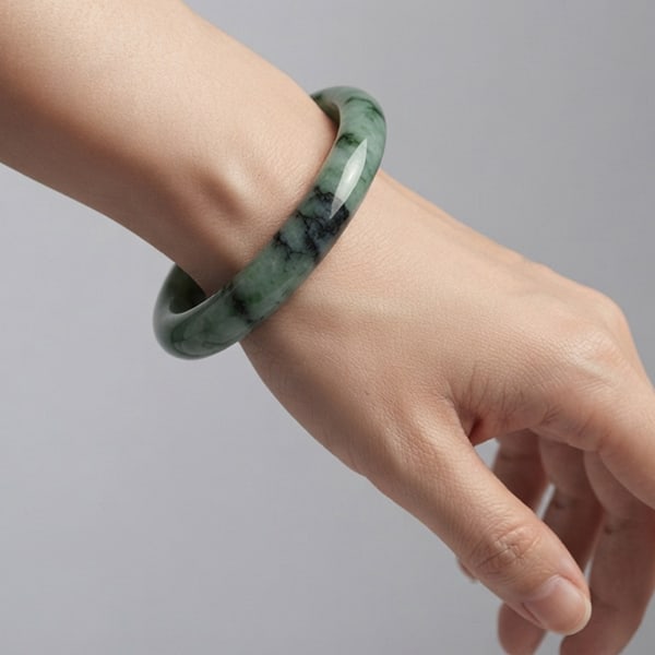 Natural Multi Color Green Jade Gemstones 338.79 Ct. Bangle Round Cabochon Shape 74 x 59 Mm.: Product ID: 819815396 Product Name: Natural Jade Weight: 338.79 CT. Size: 74 x 59 x 15 MM. Shape: Round Color: Green Clarity:Opaque Luster: Good Gems Origin: Thailand Treatment: Unheated Crystal Struc