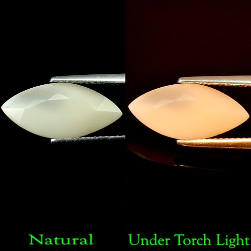 Natural White Color Opal Gemstones 3.87 Ct. Marquise Shape 18.2 x 8.6 Mm.: Product ID: 818709638 Product Name: Natural Opal Weight: 3.87 CT. Size: 18.2 x 8.6 x 6.4 MM. Shape: Marquise Color: White Clarity:Opaque Luster: Good Gems Origin: Ethiopia Treatment: Unheated Crystal 