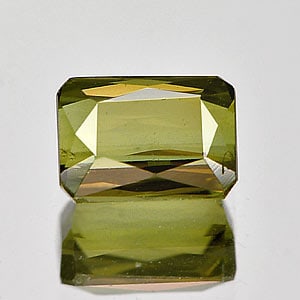Natural Green Tourmaline Gemstones 1.29 Ct. Octagon Shape 6.8 x 5.1 Mm.: Product ID: 807237610 Product Name: Natural Tourmaline Weight: 1.29 CT. Size: 6.8 x 5.1 x 3.6 MM. Shape: Octagon Color: Green Clarity:SI Luster: Good Gems Origin: Nigeria Treatment: Unheated Crystal S