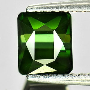 Natural Green Tourmaline Gemstones 1.24 Ct. Octagon Shape 6.3 x 5.4 Mm.: Product ID: 807237788 Product Name: Natural Tourmaline Weight: 1.24 CT. Size: 6.3 x 5.4 x 4.4 MM. Shape: Octagon Color: Green Clarity:IF Luster: Good Gems Origin: Nigeria Treatment: Unheated Crystal S