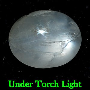 Natural Gray Star Sapphire Gemstones 2.25 Ct. Oval Cabochon Shape 7.9 x 6.4 Mm.: Product ID: 806127494 Product Name: Natural Star Sapphire Weight: 2.25 CT. Size: 7.9 x 6.4 x 4 MM. Shape: Oval Cabochon Color: Gray Clarity:Opaque Luster: Good 6 Rays Star Gems Origin: Thailand Treatm