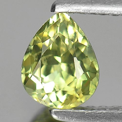 Natural Green Tourmaline Gemstones 0.82 Ct. Pear Shape 6.4 x 5.2 Mm.: Product ID: 807246055 Product Name: Natural Tourmaline Weight: 0.82 CT. Size: 6.4 x 5.2 x 4.2 MM. Shape: Pear Color: Green Clarity:VSI Luster: Good Gems Origin: Nigeria Treatment: Unheated Crystal Str