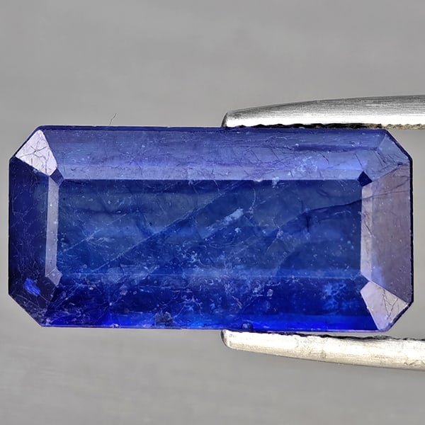 Natural Blue Sapphire Gemstones 8.76 Ct. Octagon Shape 17.7 x 8.9 Mm.: Product ID: 806012515 Product Name: Natural Blue Sapphire Weight: 8.76 CT. Size: 17.7 x 8.9 x 4.5 MM. Shape: Octagon Shape Color: Blue Clarity:SI1 Luster: Good Gems Origin: Madagascar Treatment: Heate