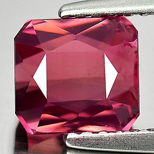 Natural Pink Tourmaline Gemstones 1.88 Ct. Octagon Shape 6.6 x 6.2 Mm.: Product ID: 807226751 Product Name: Natural Tourmaline Weight: 1.88 CT. Size: 6.6 x 6.2 x 4.9 MM. Shape: Octagon Color: Pink Clarity:VSI Luster: Good Gems Origin: Nigeria Treatment: Unheated Crystal S