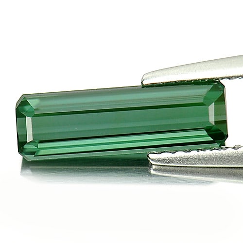 Natural Green Tourmaline Gemstones 1.65 Ct. Clean Octagon 12.7 x 4 Mm.: Product ID: 807246660 Product Name: Natural Tourmaline Weight: 1.65 CT. Size: 12.7 x 4 x 3.1 MM. Shape: Octagon Color: Green Clarity:IF Luster: Very Good Gems Origin: Nigeria Treatment: Unheated Cryst