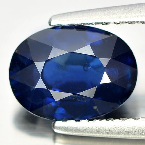 Natural Blue Sapphire Gemstones 1.94 Ct. Oval Shape 8.34 x 6.27 Mm.: Product ID: 806007645 Product Name: Natural Blue Sapphire Weight: 1.94 CT. Size: 8.34 x 6.27 x 4.15 MM. Shape: Oval Color: Blue Clarity:VSI Luster: Good Gems Origin: Madagascar Treatment: Heated Cryst