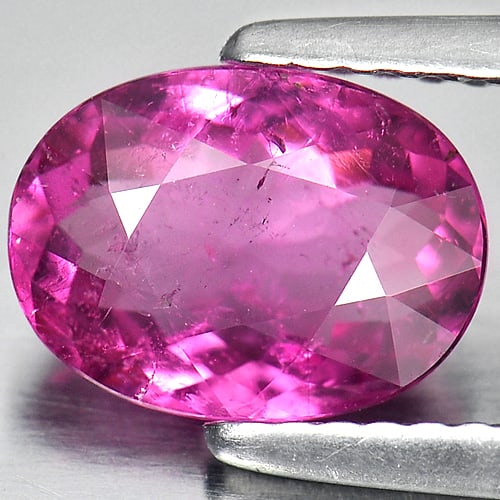 Natural Pink Tourmaline Gemstones 1.63 Ct. Oval Shape 9.1 x 6.8 Mm.: Product ID: 807238239 Product Name: Natural Tourmaline Weight: 1.63 CT. Size: 9.1 x 6.8 x 4 MM. Shape: Oval Color: Pink Clarity:SI1 Luster: Good Gems Origin: Nigeria Treatment: Unheated Crystal Struct