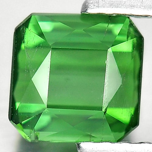 Natural Green Tourmaline Gemstones 1.09 Ct. Octagon Shape 6 x 5.8 Mm.: Product ID: 807250194 Product Name: Natural Tourmaline Weight: 1.09 CT. Size: 6 x 5.8 x 3.7 MM. Shape: Octagon Color: Green Clarity:VSI Luster: Good Gems Origin: Nigeria Treatment: Unheated Crystal St